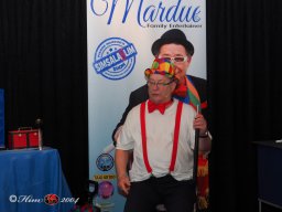 Pierre Mardue im Gleisgarten am 21. April 2024